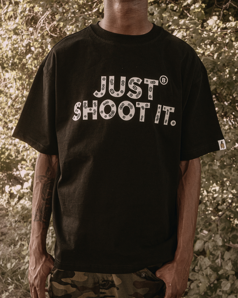Just Shoot It Shirt (BLACK)